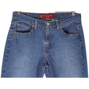 Levis 515 Nouveau Jeans Boot Cut Stretch Womens Size 8 MIS M Medium Wash